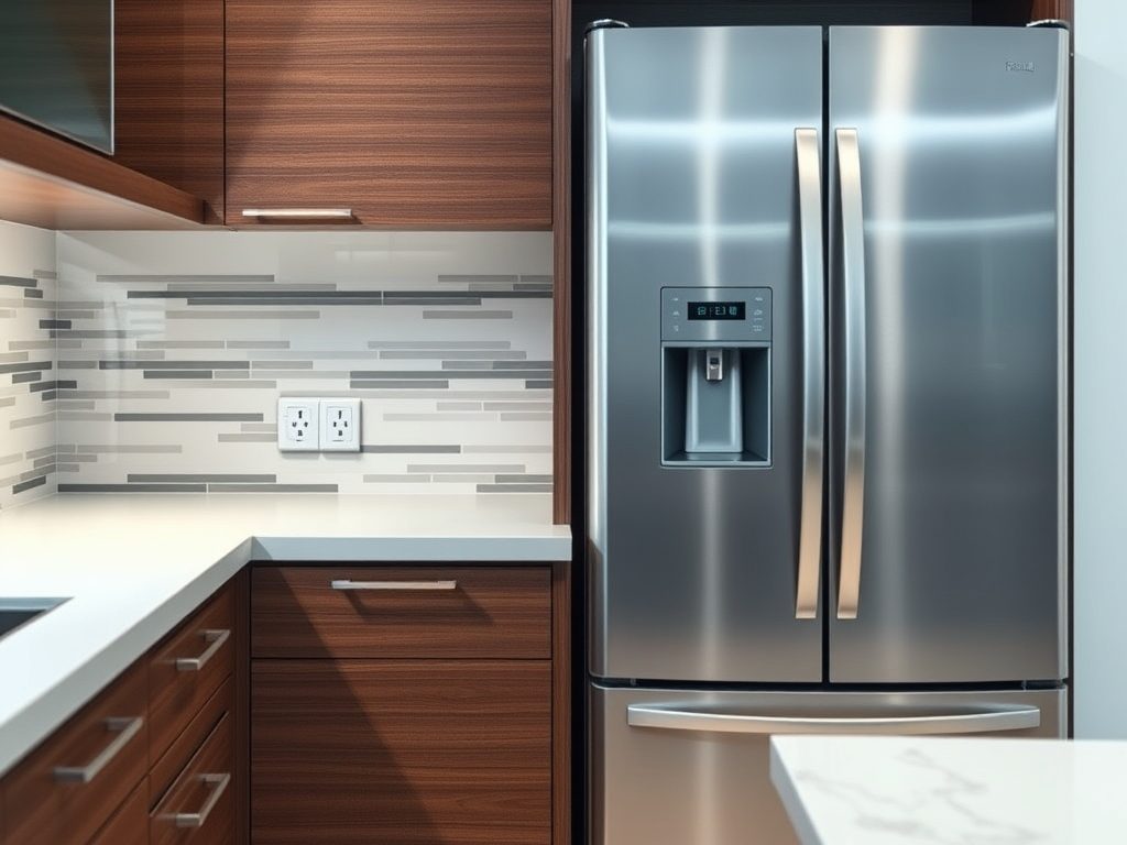 Punkty pod zmywarkę i lodówkę w kuchni: jak zaplanować ustawienie dla wygody i bezpieczeństwa użytkowania