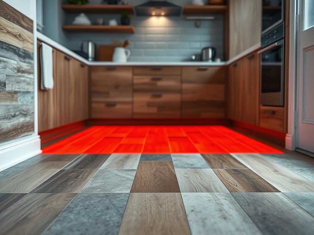Podłoga w kuchni z ogrzewaniem podłogowym – jak wybrać materiały i uniknąć typowych błędów montażowych