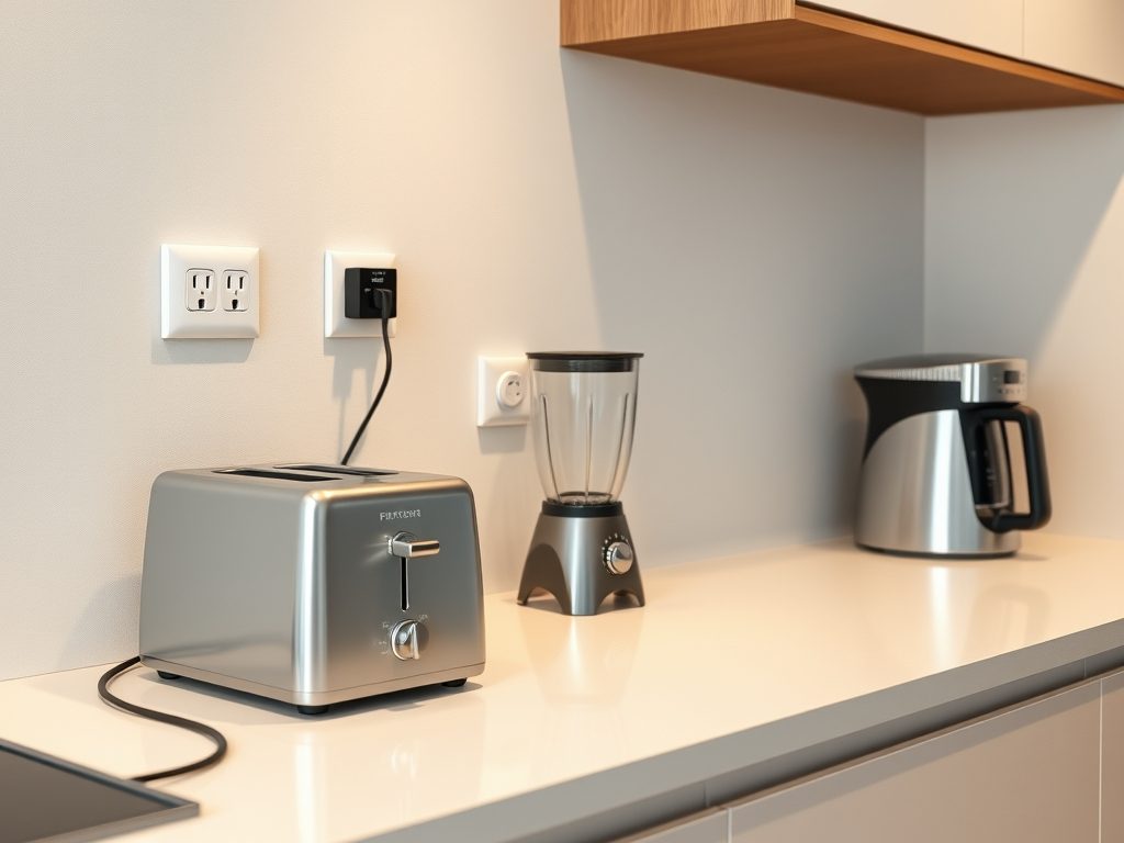 Punkty elektryczne w kuchni: ile gniazdek zaplanować i gdzie je najlepiej umieścić dla wygody i bezpieczeństwa